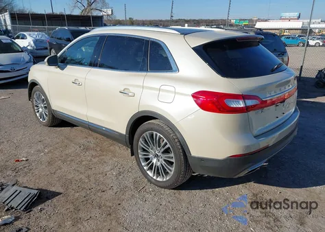 2018 Lincoln Mkx Reserve z USA, uszkodzony, nr VIN 2LMPJ6LRXJBL23187